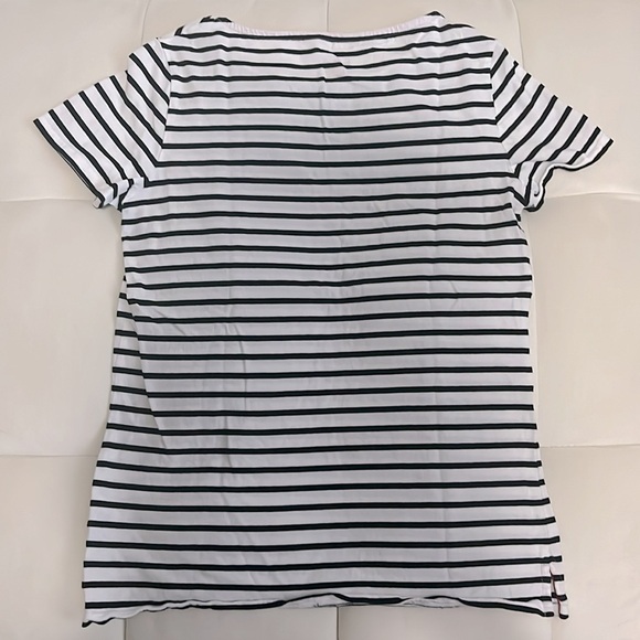 Black striped t-shirt - Picture 2 of 3